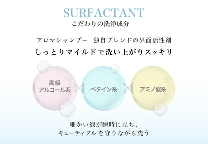 アロマ シャンプー & トリートメント セット 各500ml